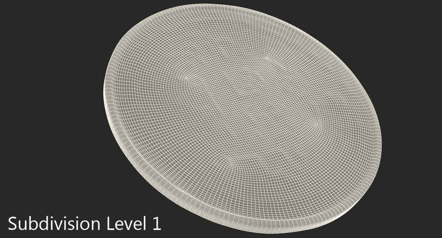 Gold Bitcoin Coin 3D