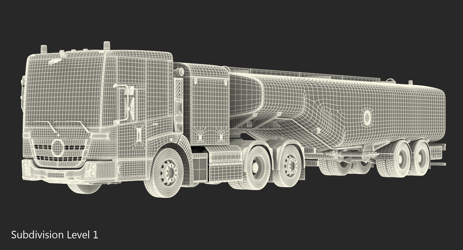 3D model Aircraft Refueler Generic