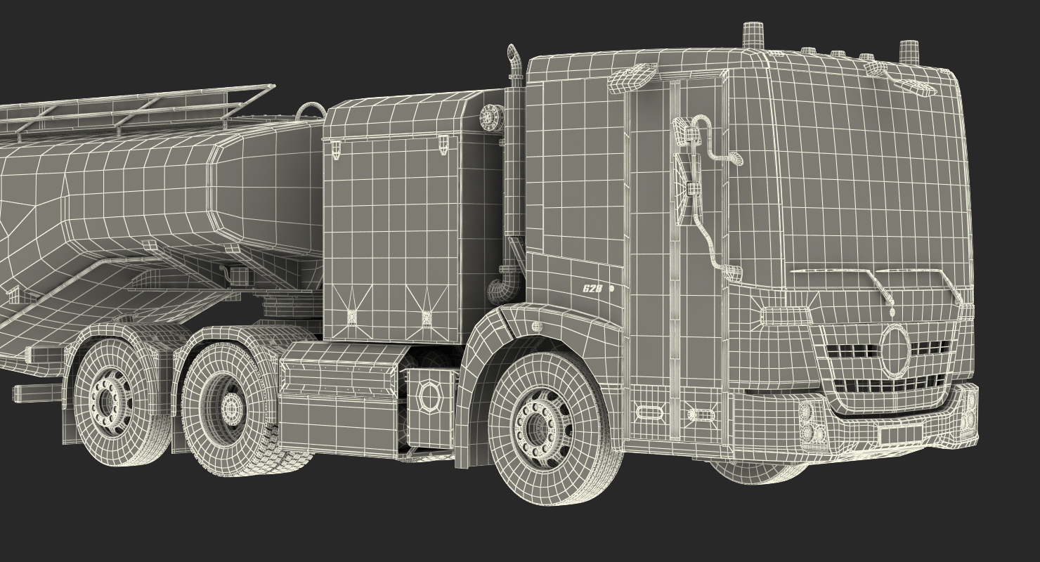 3D model Aircraft Refueler Generic