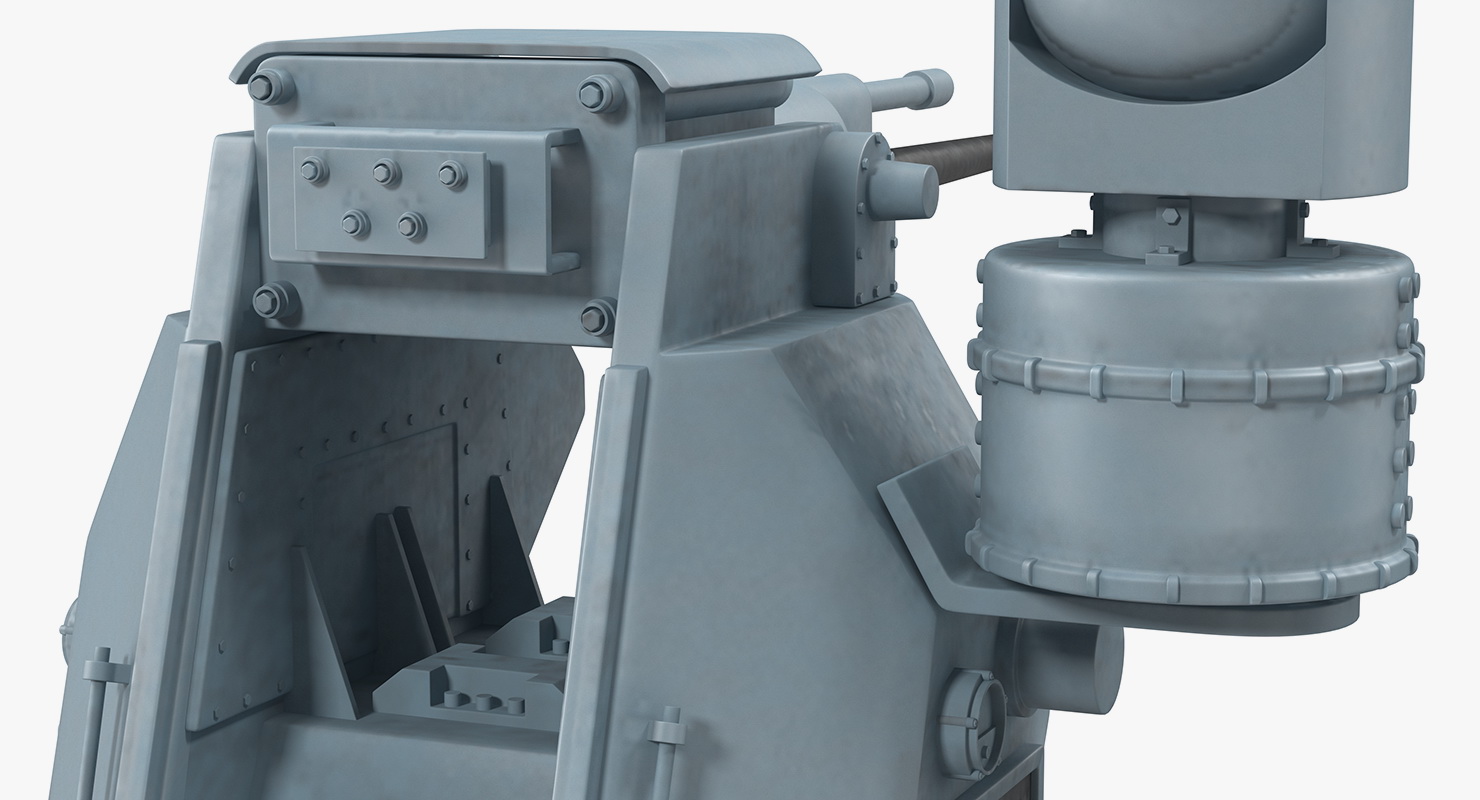 3D model M242 Bushmaster Chain Gun