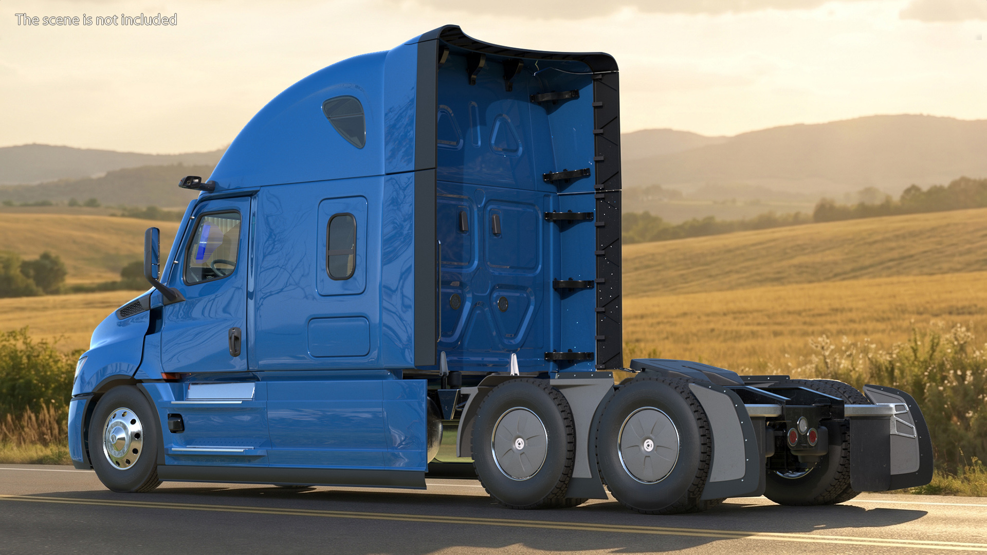 Freightliner Cascadia 2025 Semi Truck Simplified - view 3