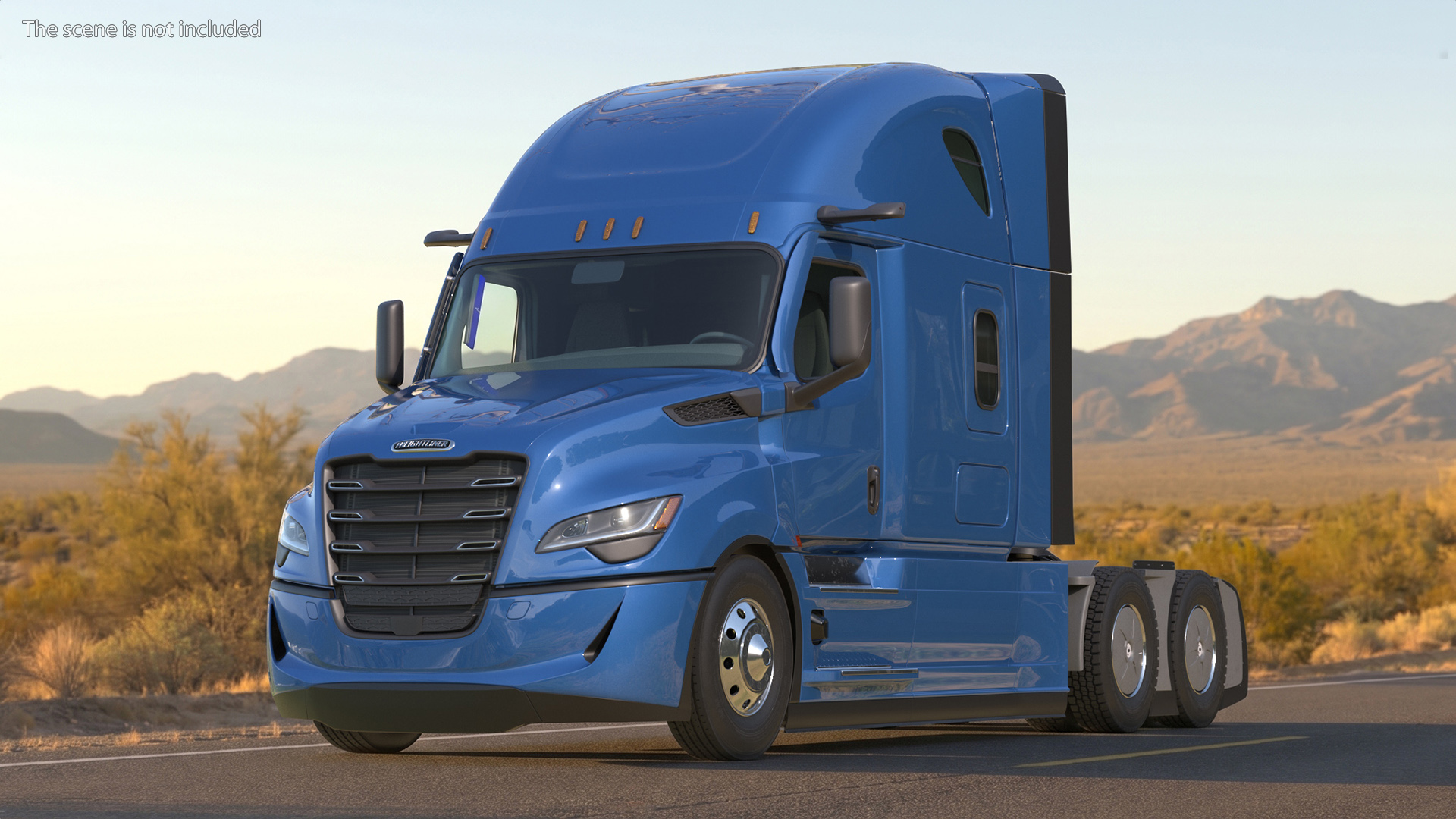 Freightliner Cascadia 2025 Semi Truck Simplified - view 2