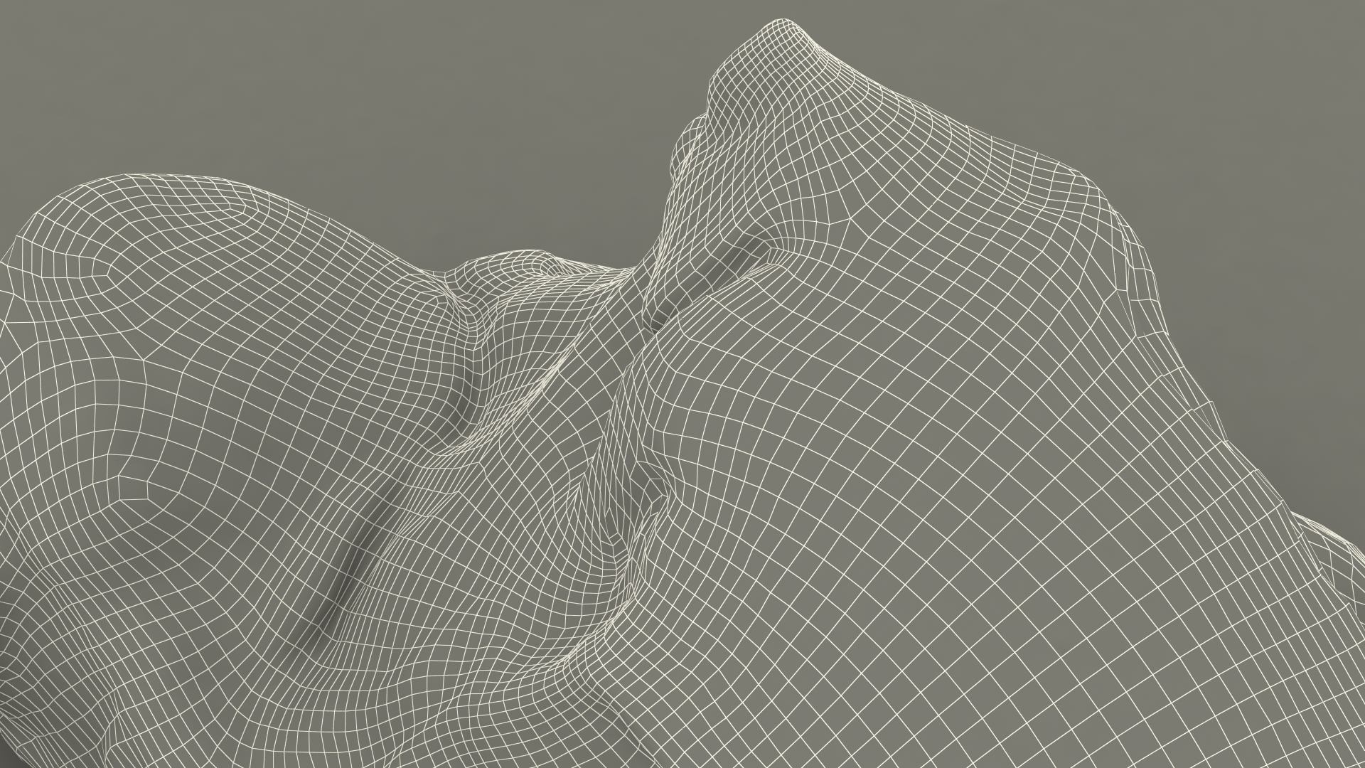 3D Iceberg Above and Underwater model