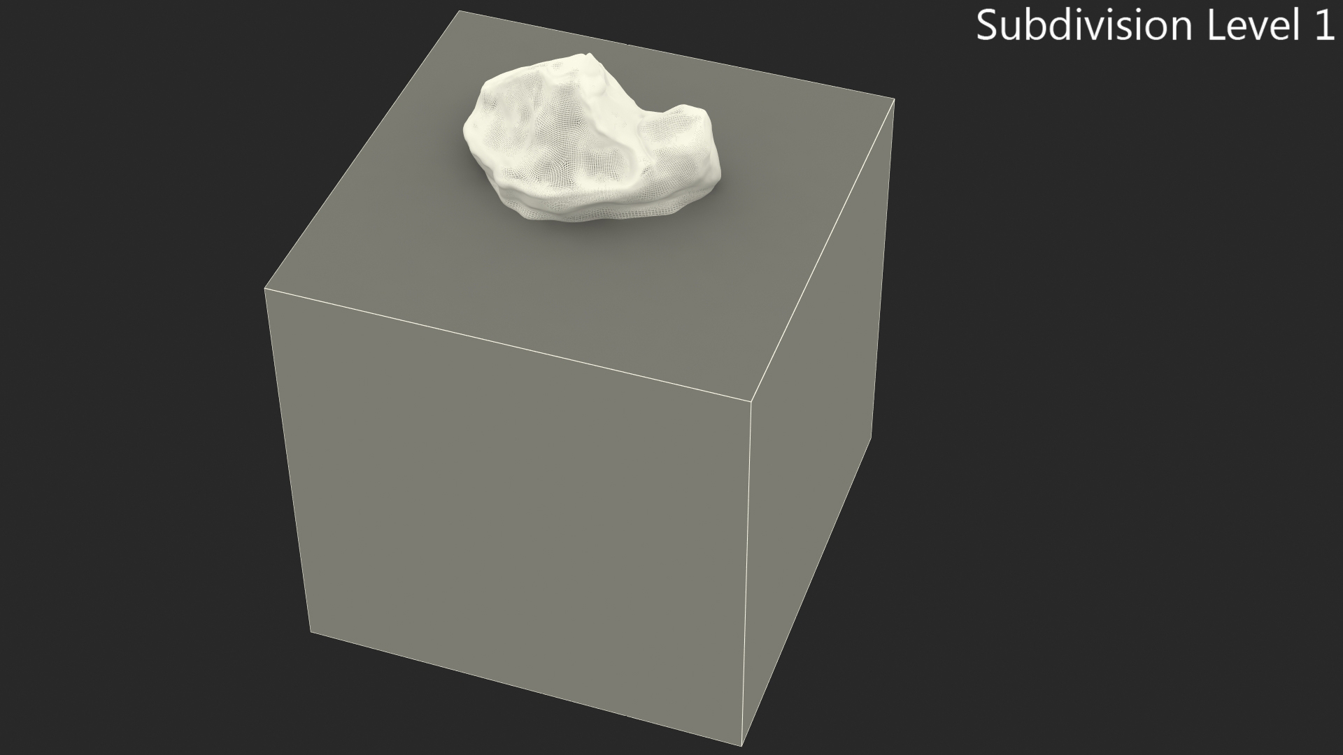 3D Iceberg Above and Underwater model
