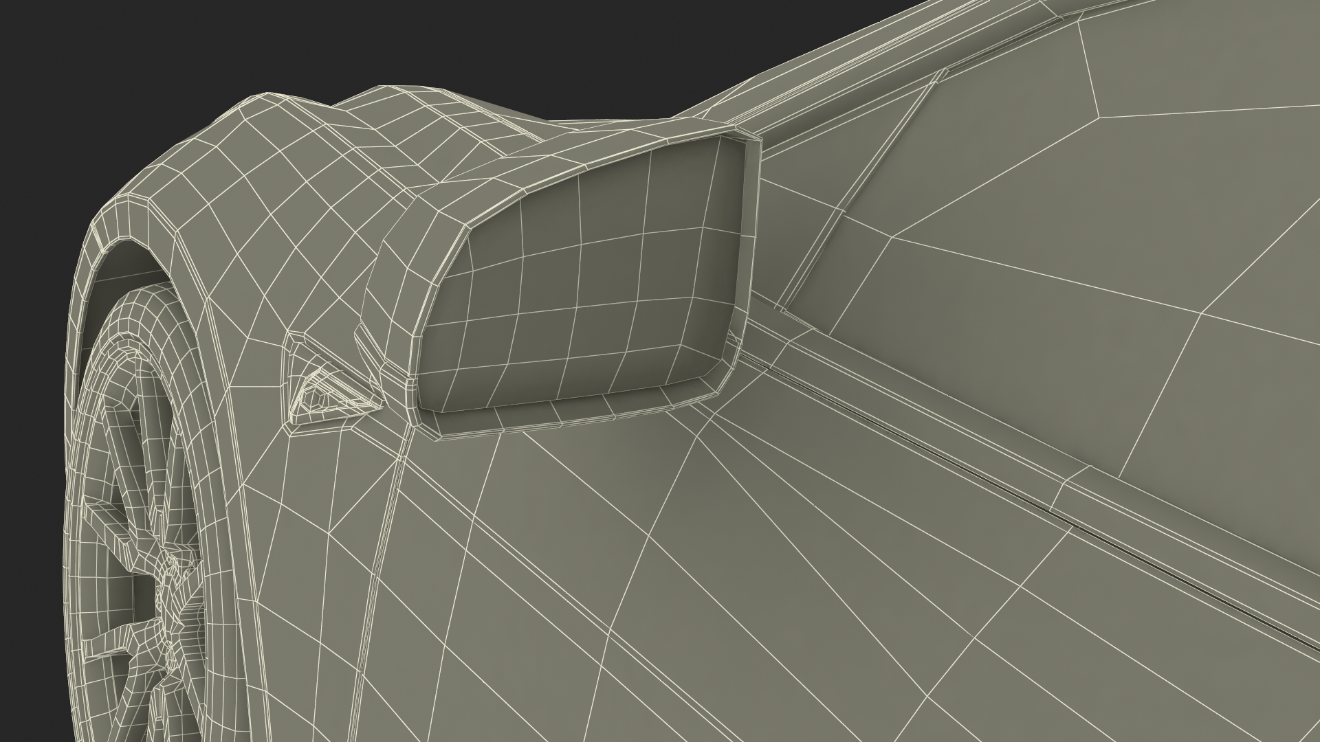 3D model Tesla with Roof Rack