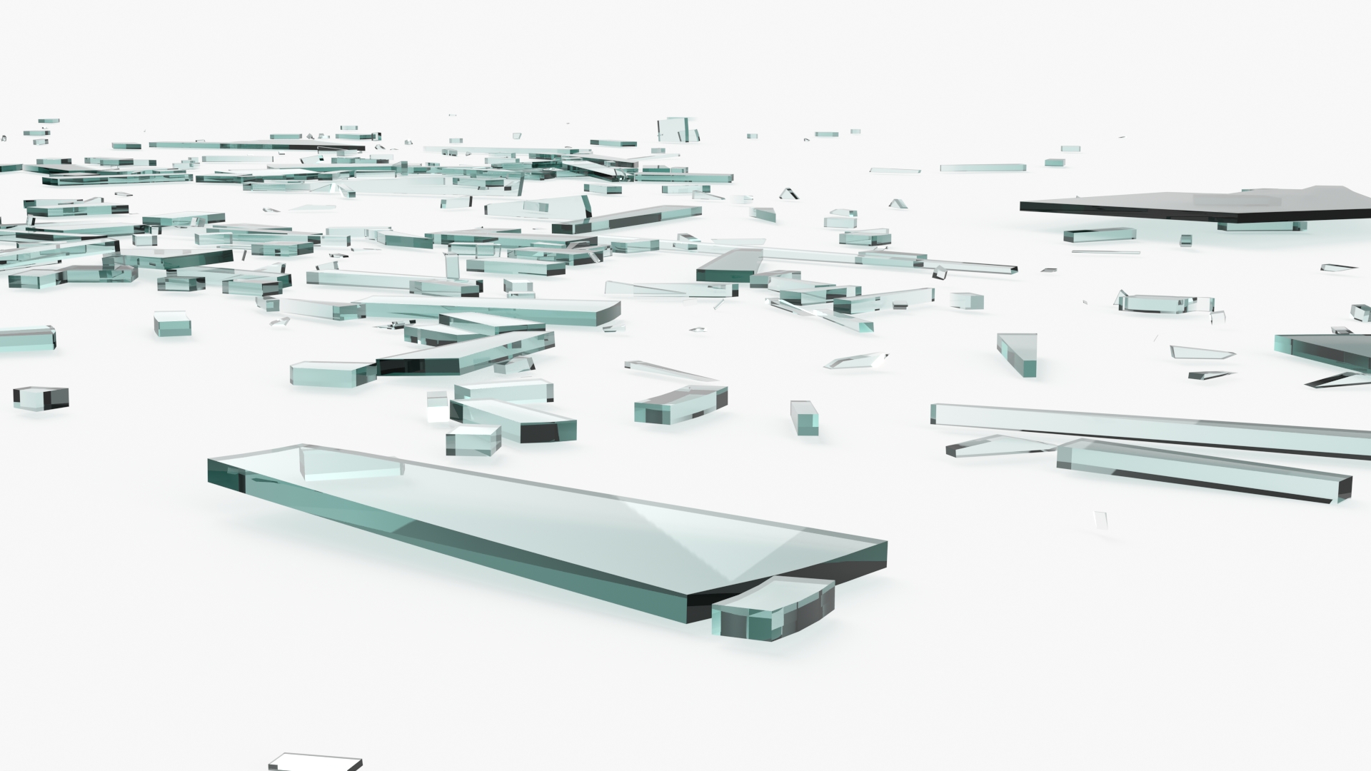 Broken Glass Fragments(1), view 5