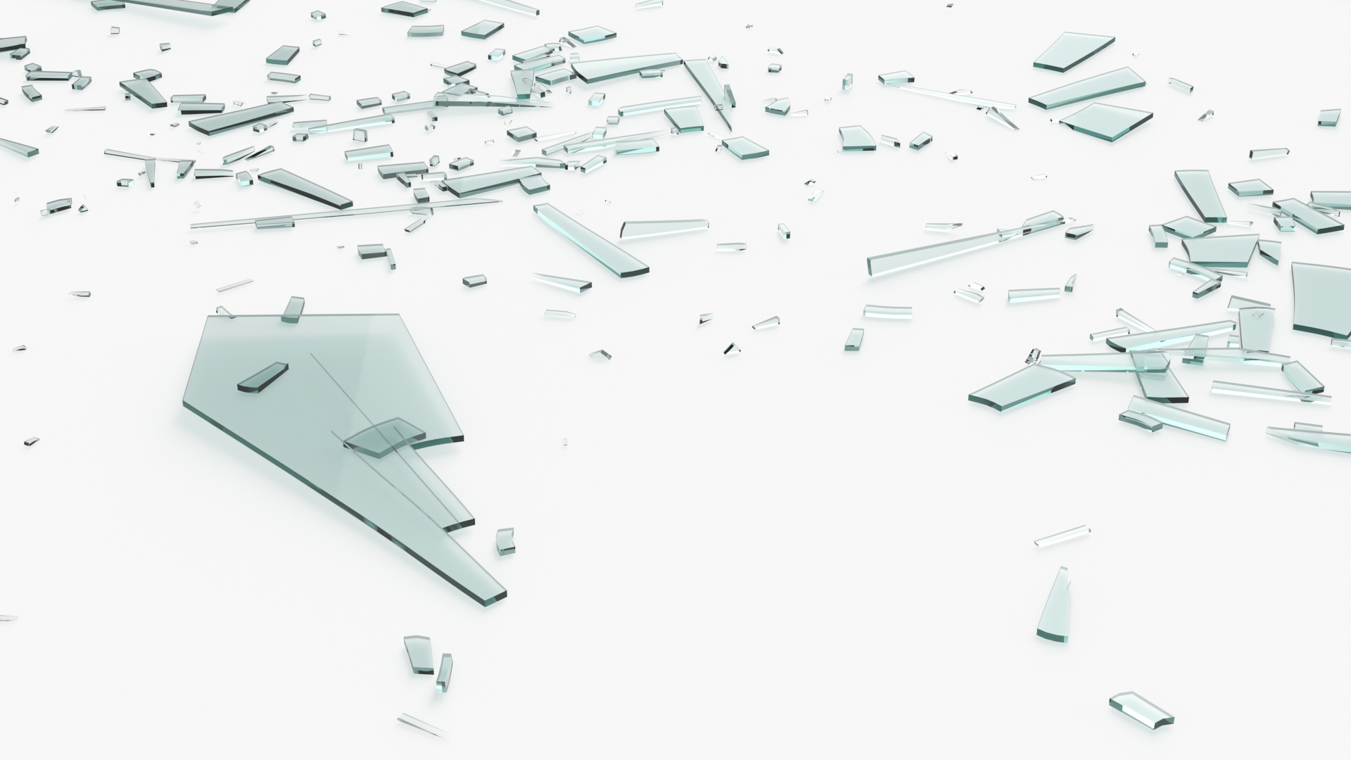 Broken Glass Fragments(1), view 4