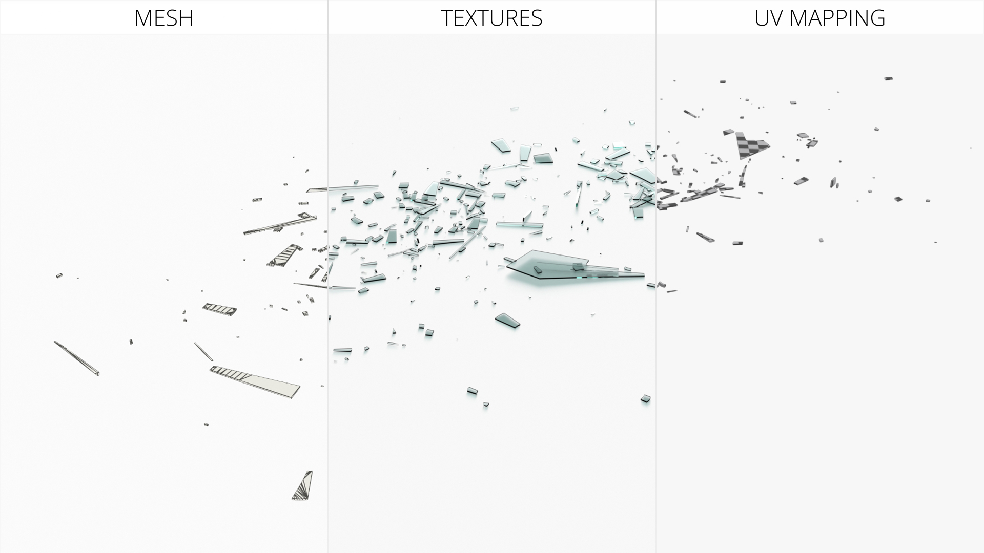 Broken Glass Fragments(1), view 7