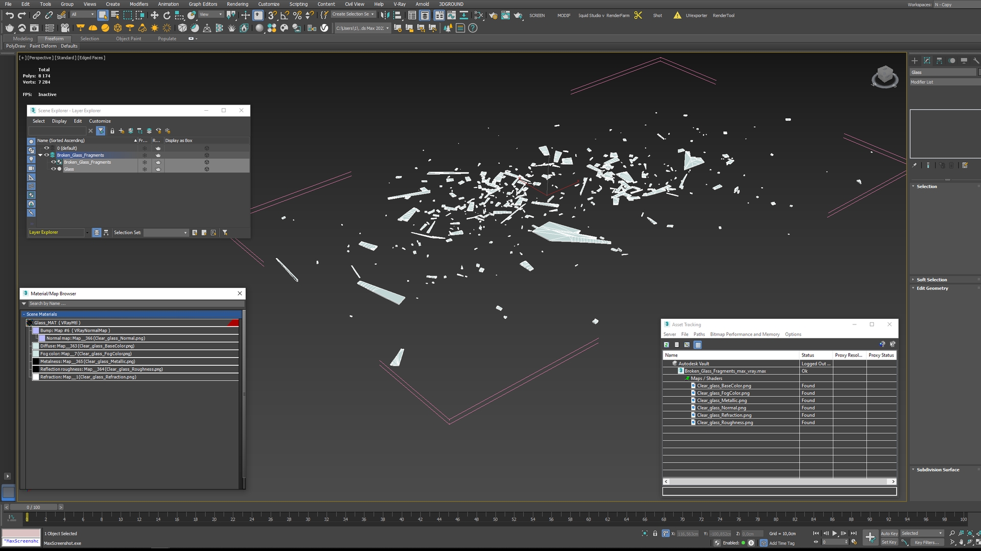 Broken Glass Fragments(1), view 12