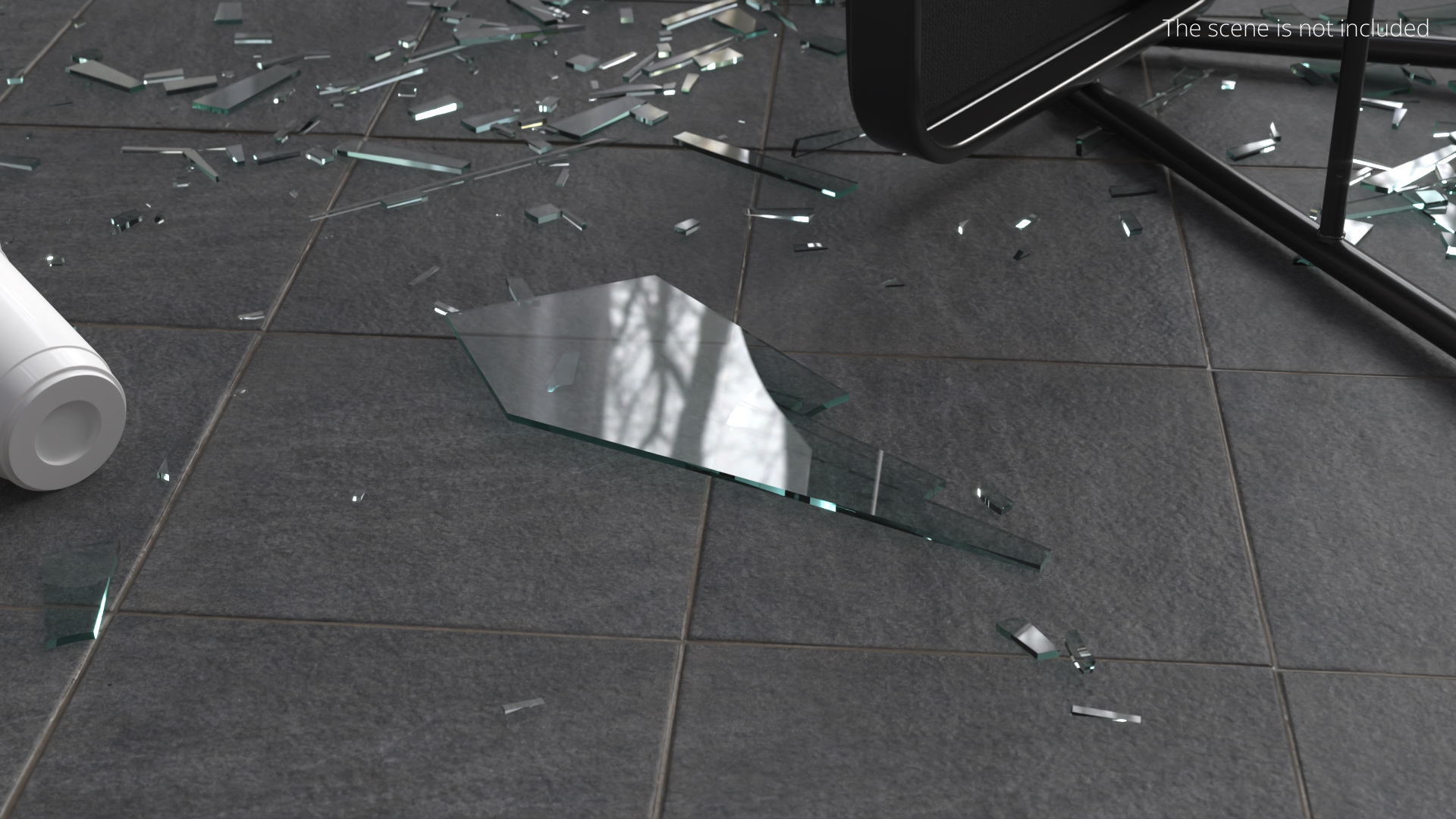 Broken Glass Fragments(1), view 2
