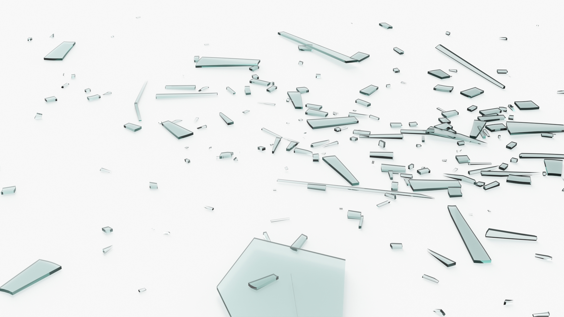Broken Glass Fragments(1), view 6