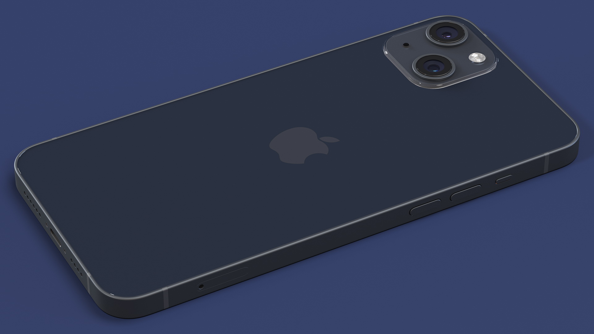 Apple iPhone 14 Plus Midnight 3D model