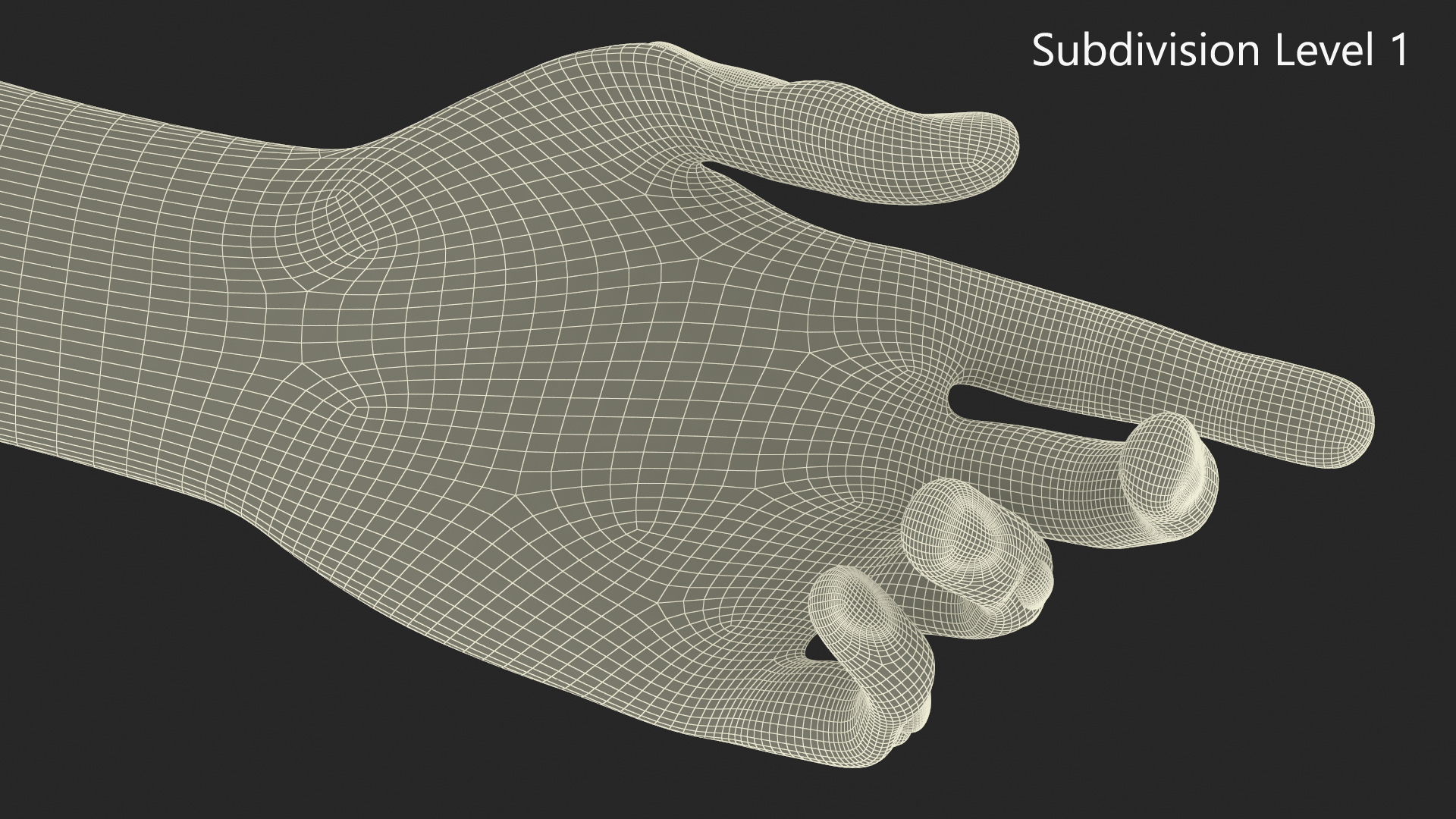 Zombie Hands Rigged 3D model