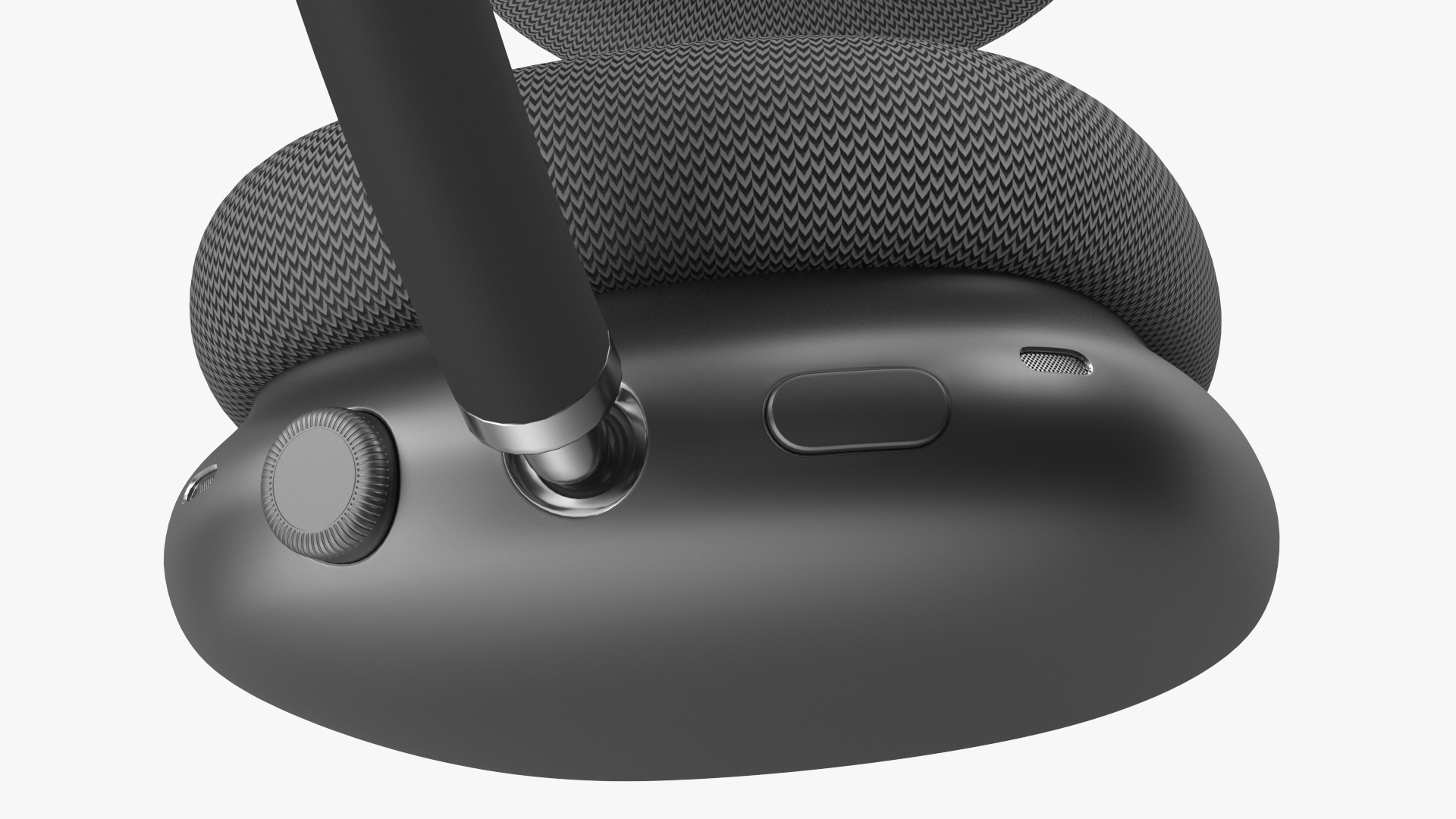 3D AirPods Max Headphones Space Grey model