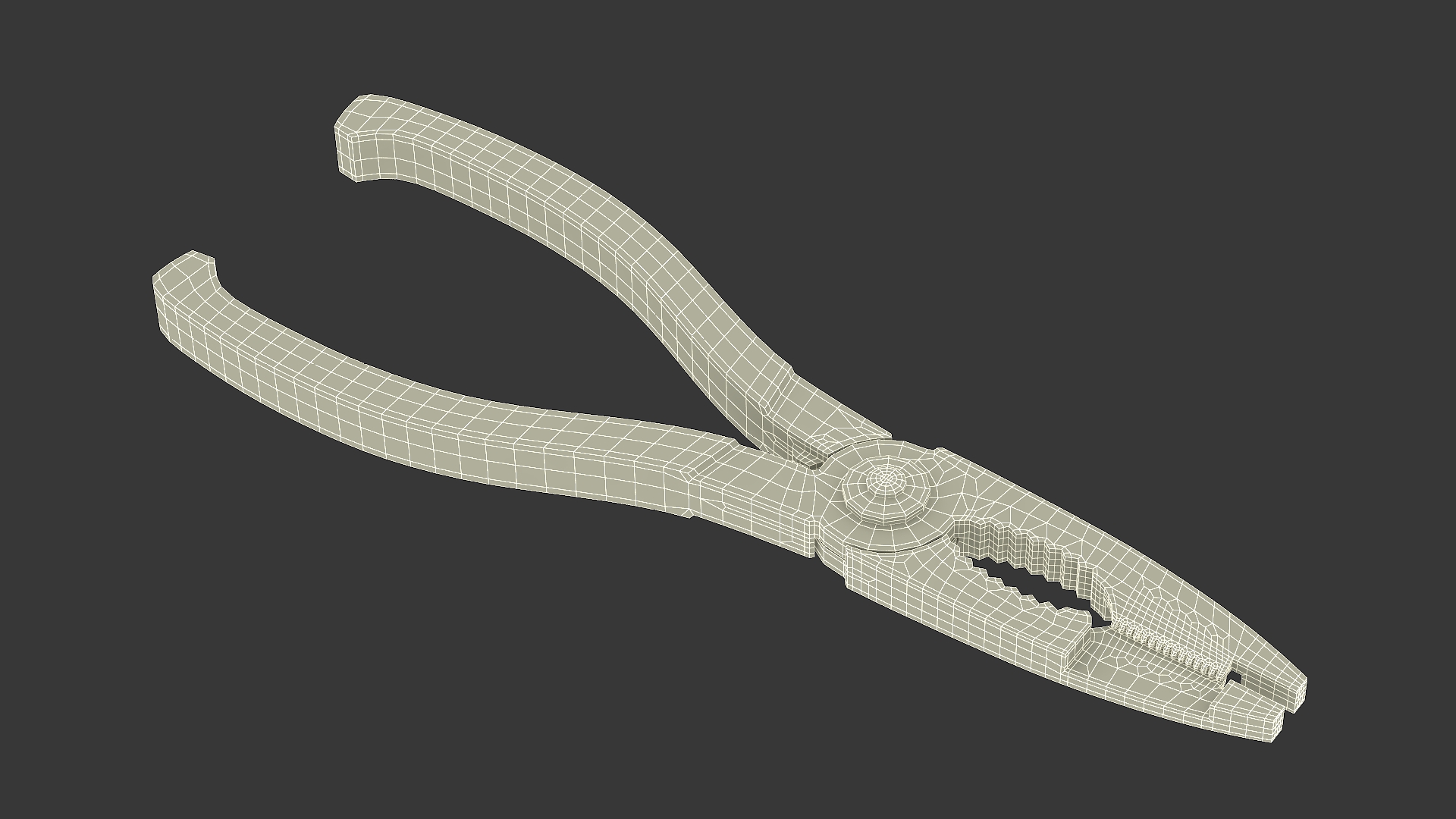 Crab Cutter Tongs 3D