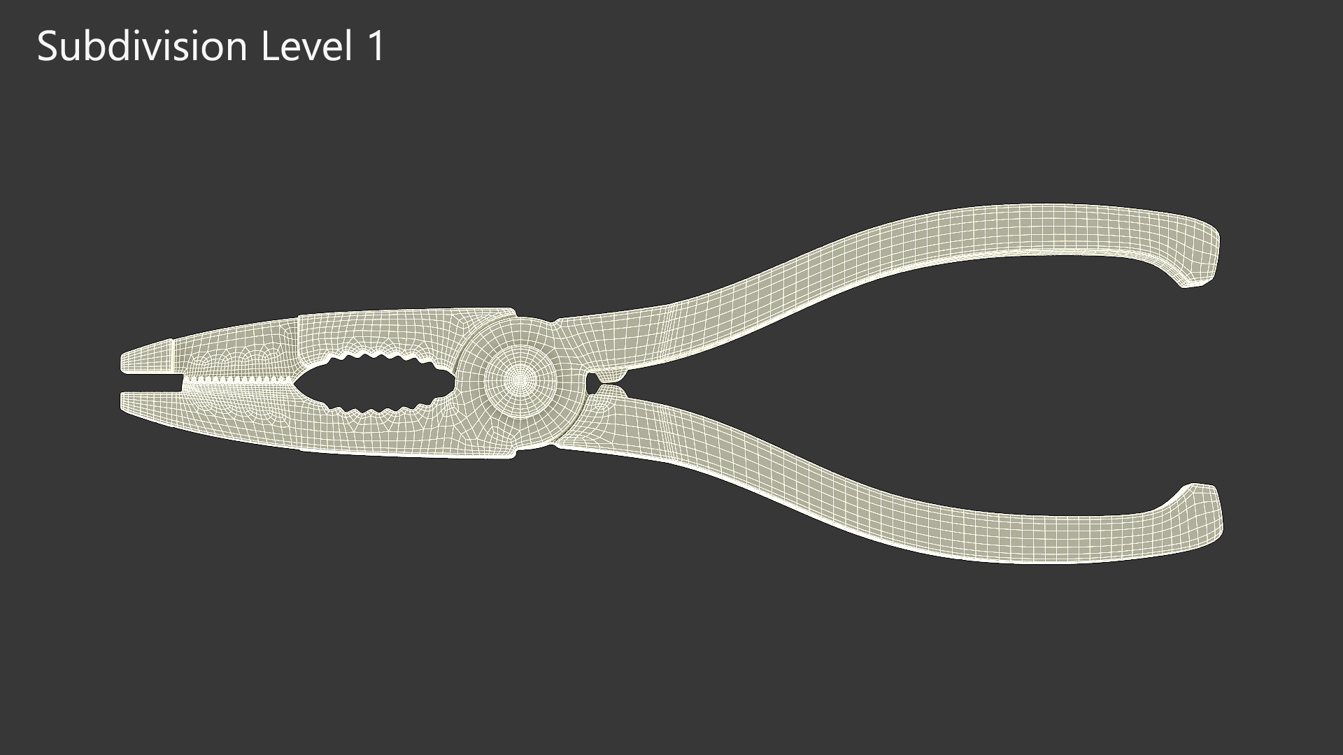 Crab Cutter Tongs 3D