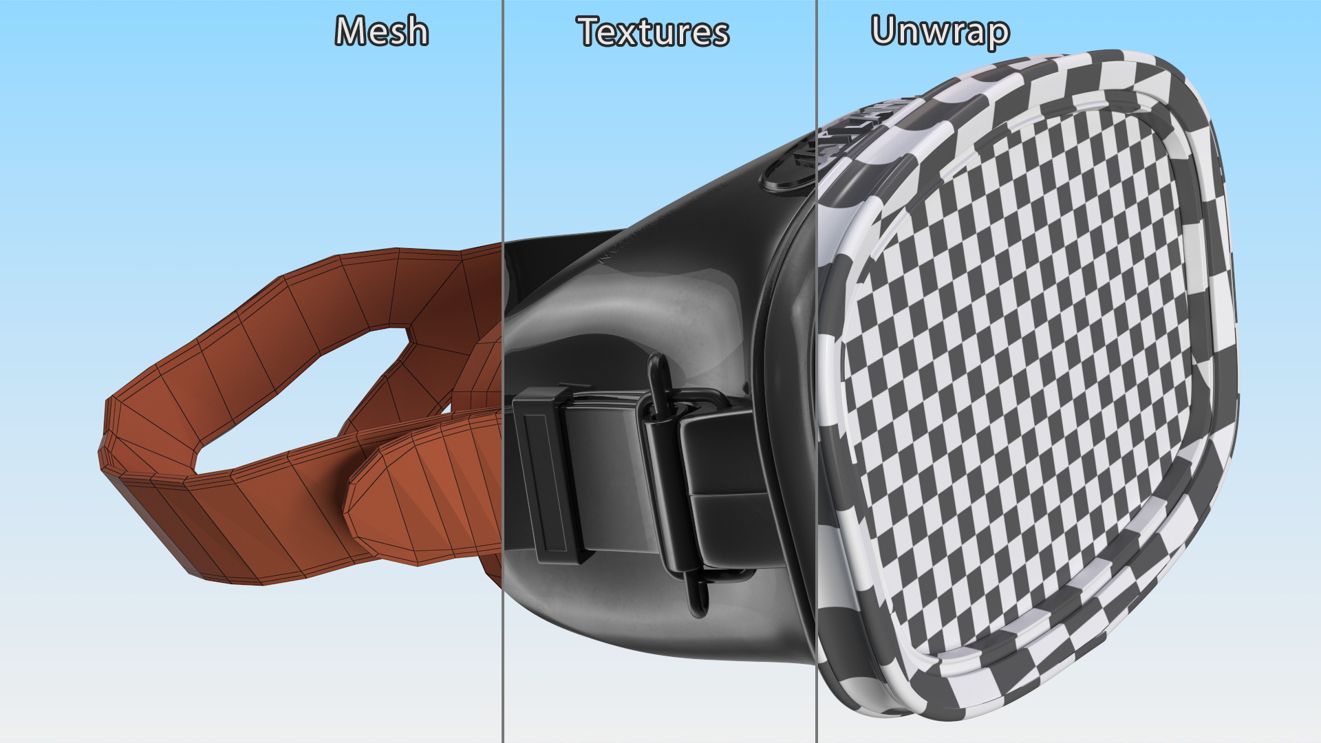 Scuba Diving Mask 3D