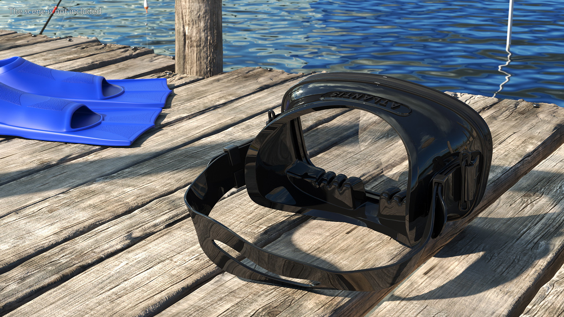 Scuba Diving Mask 3D