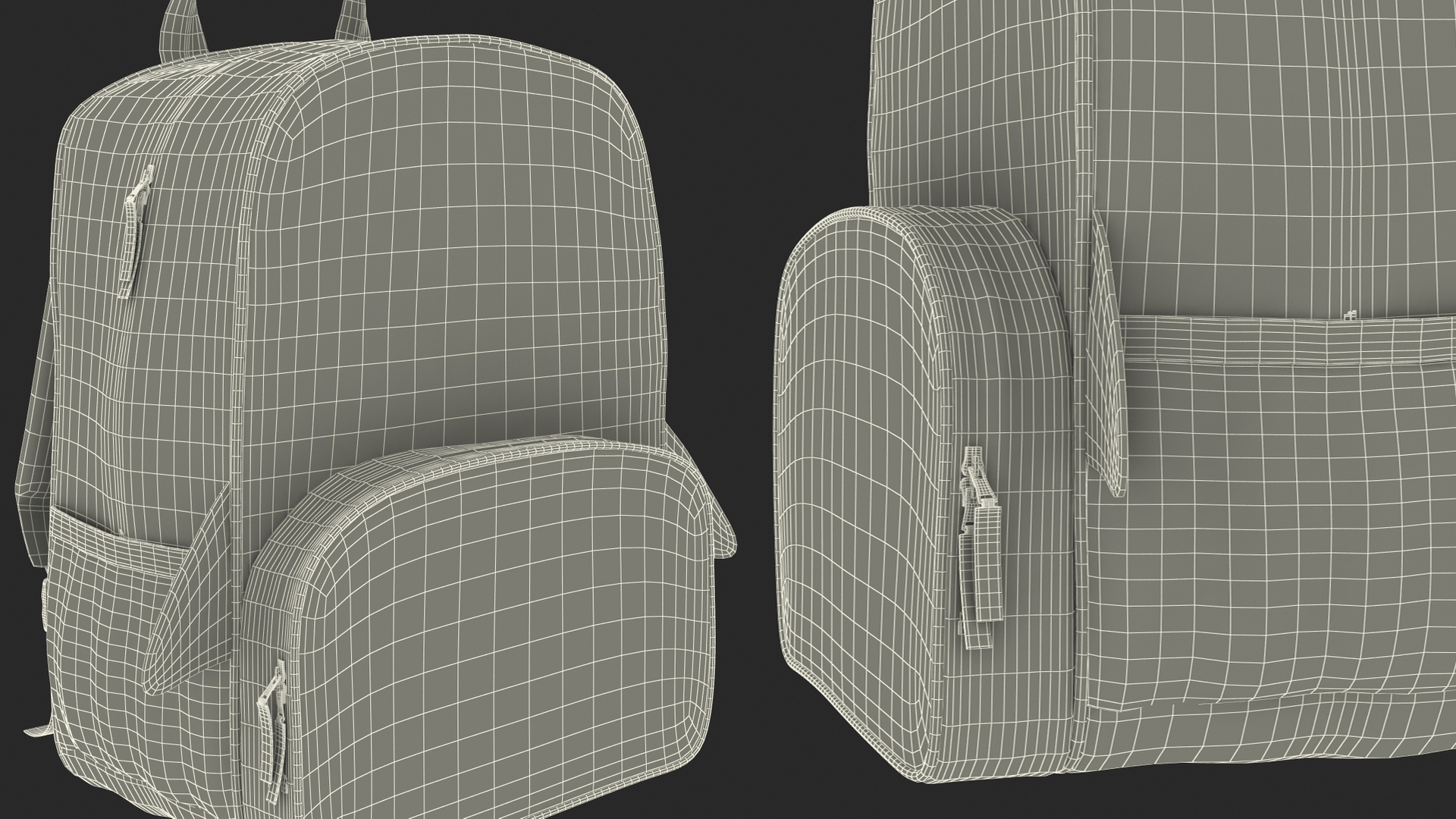 3D Shark Themed Kids Backpack