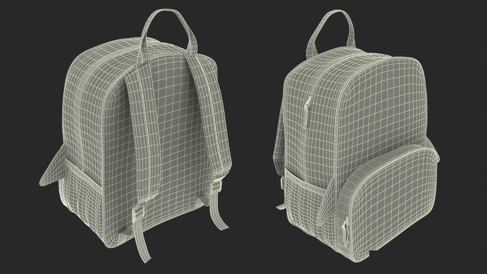 3D Shark Themed Kids Backpack