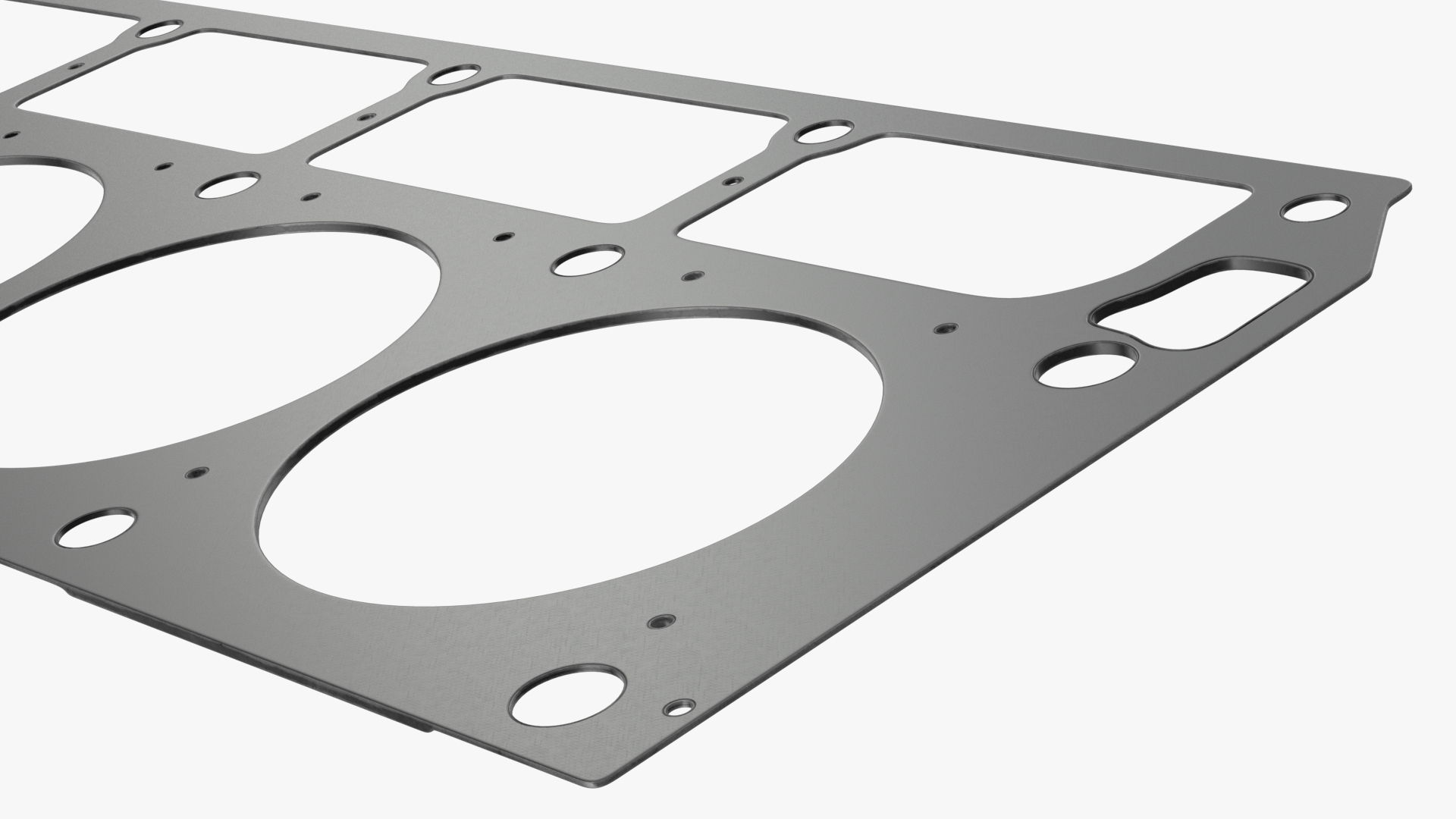 GM Cylinder Head Gasket Steel 3D model