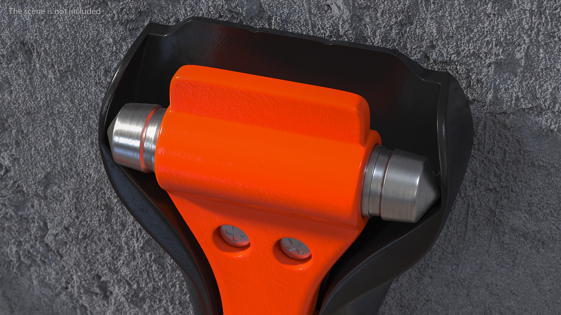 3D Break Glass Hammer with Storage Rack