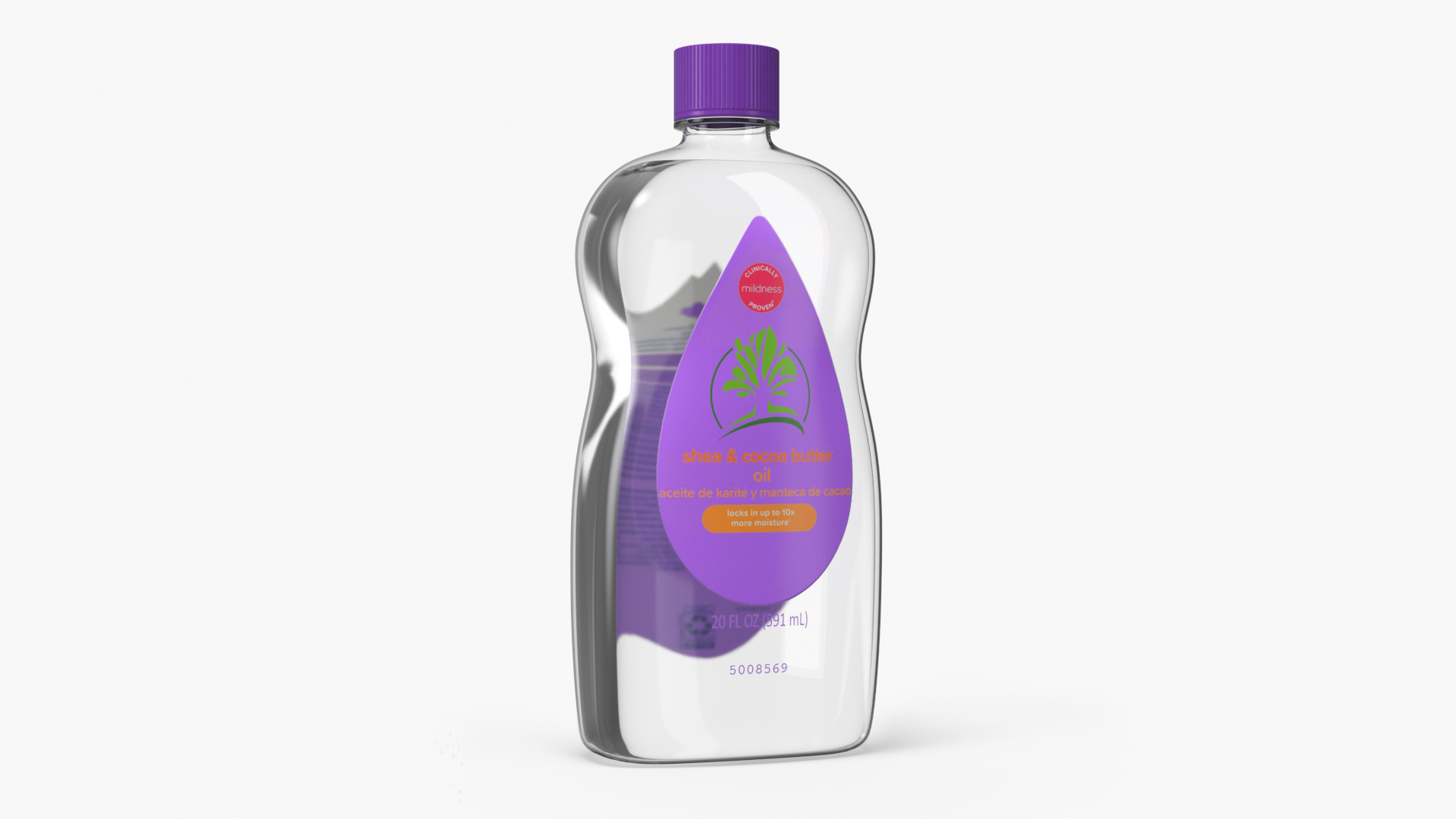 3D model Baby Oil Purple