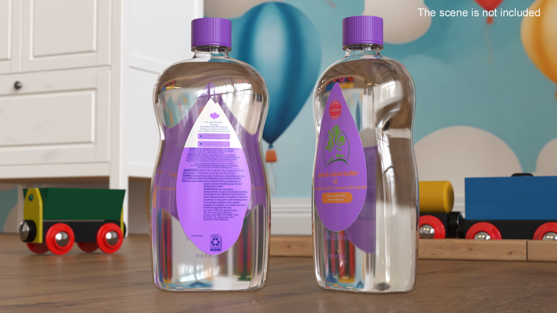 3D model Baby Oil Purple
