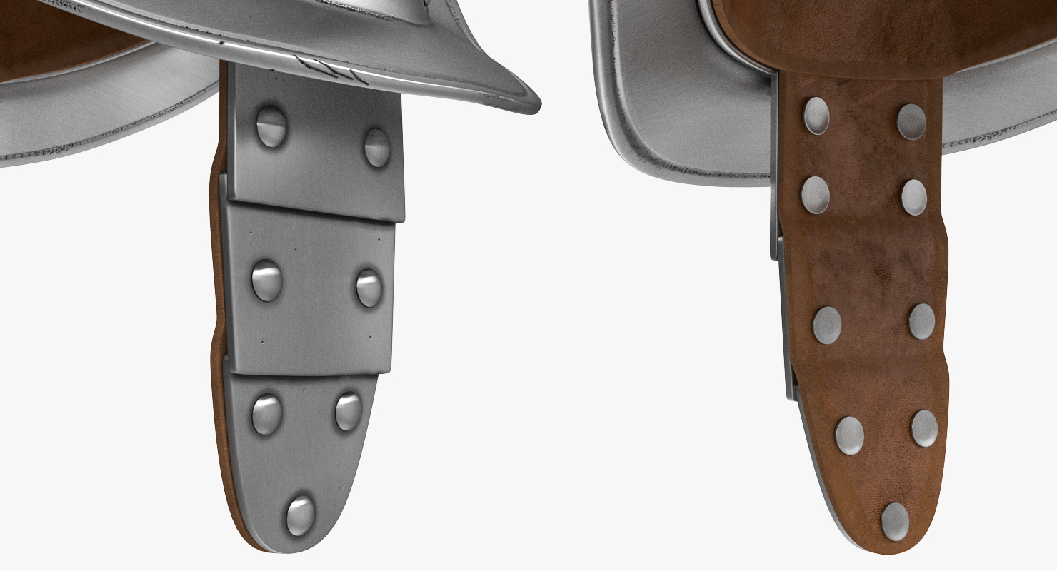 Morion Helmet with Wings 3D model