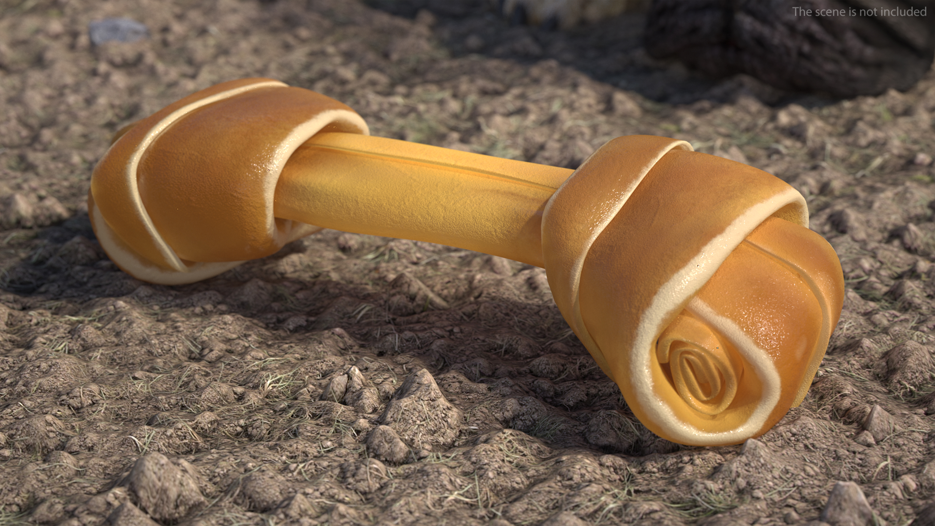 3D Chewing Dog Chew Bone
