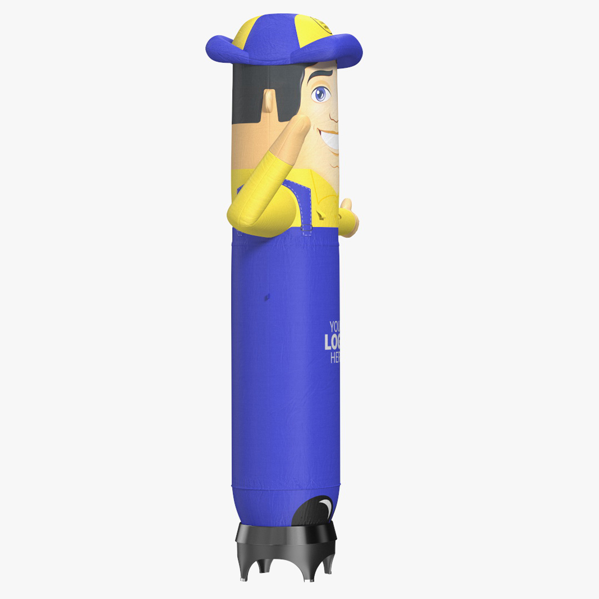 Inflatable Barker Right Hand Animated 3D