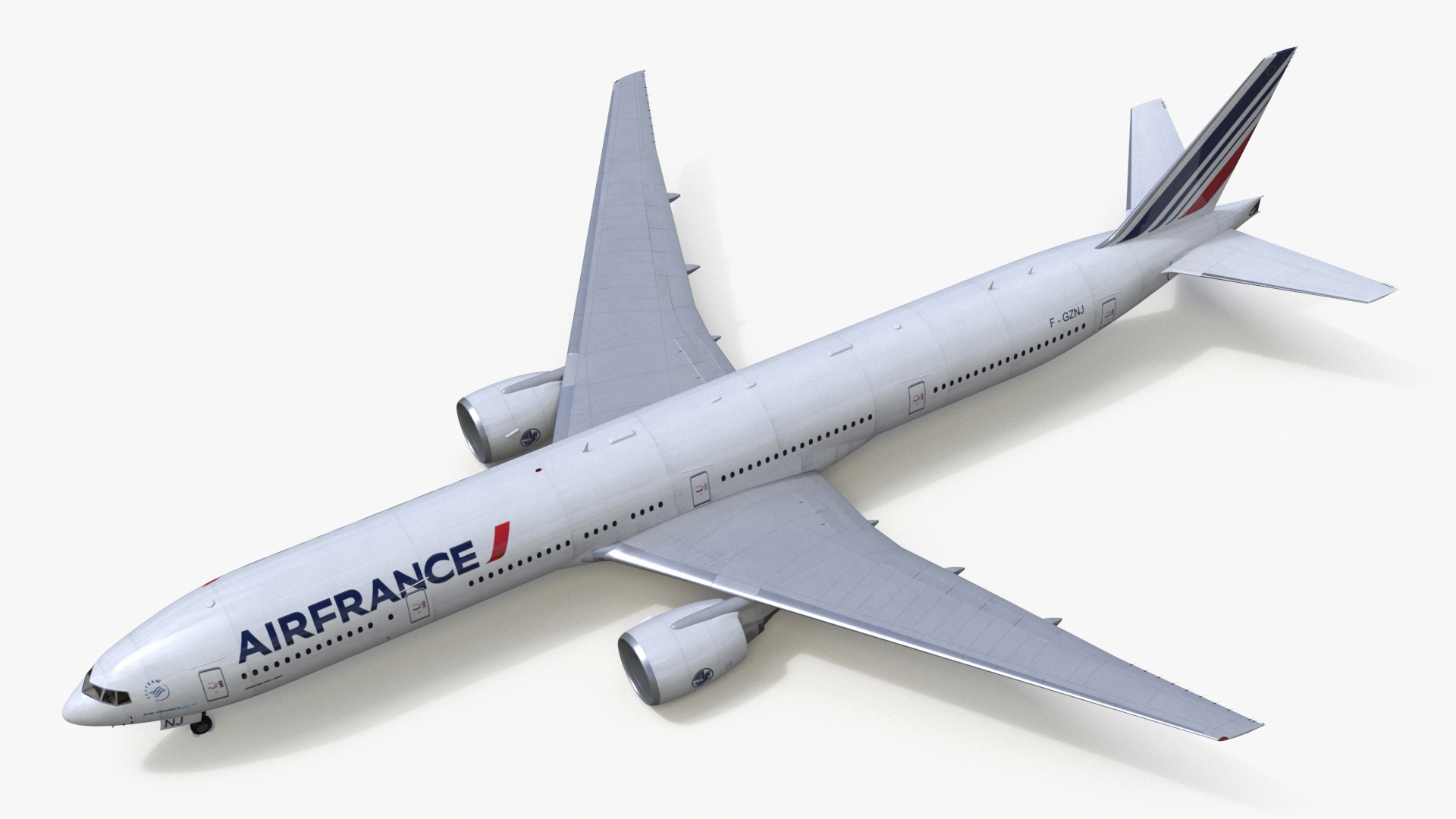 3D Boeing 777 Air France