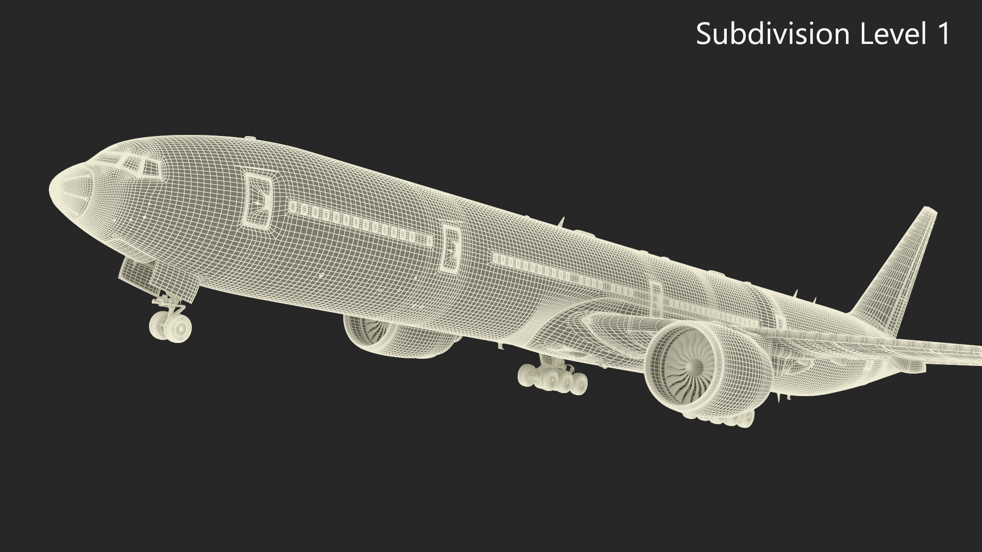 3D Boeing 777 Air France