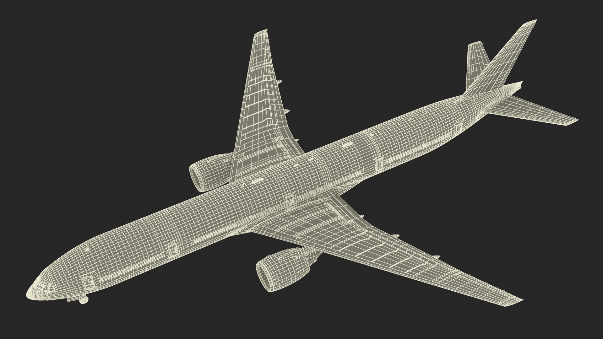 3D Boeing 777 Air France