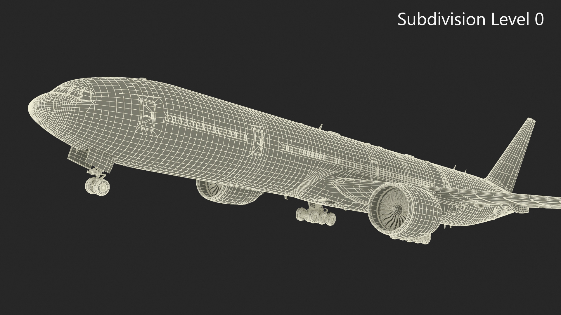 3D Boeing 777 Air France