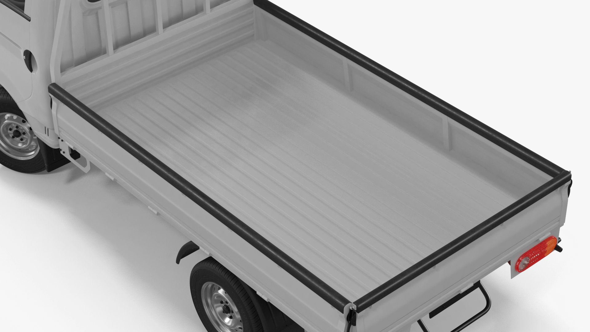 3D Flatbed Truck Hyundai HR 2023 Rigged