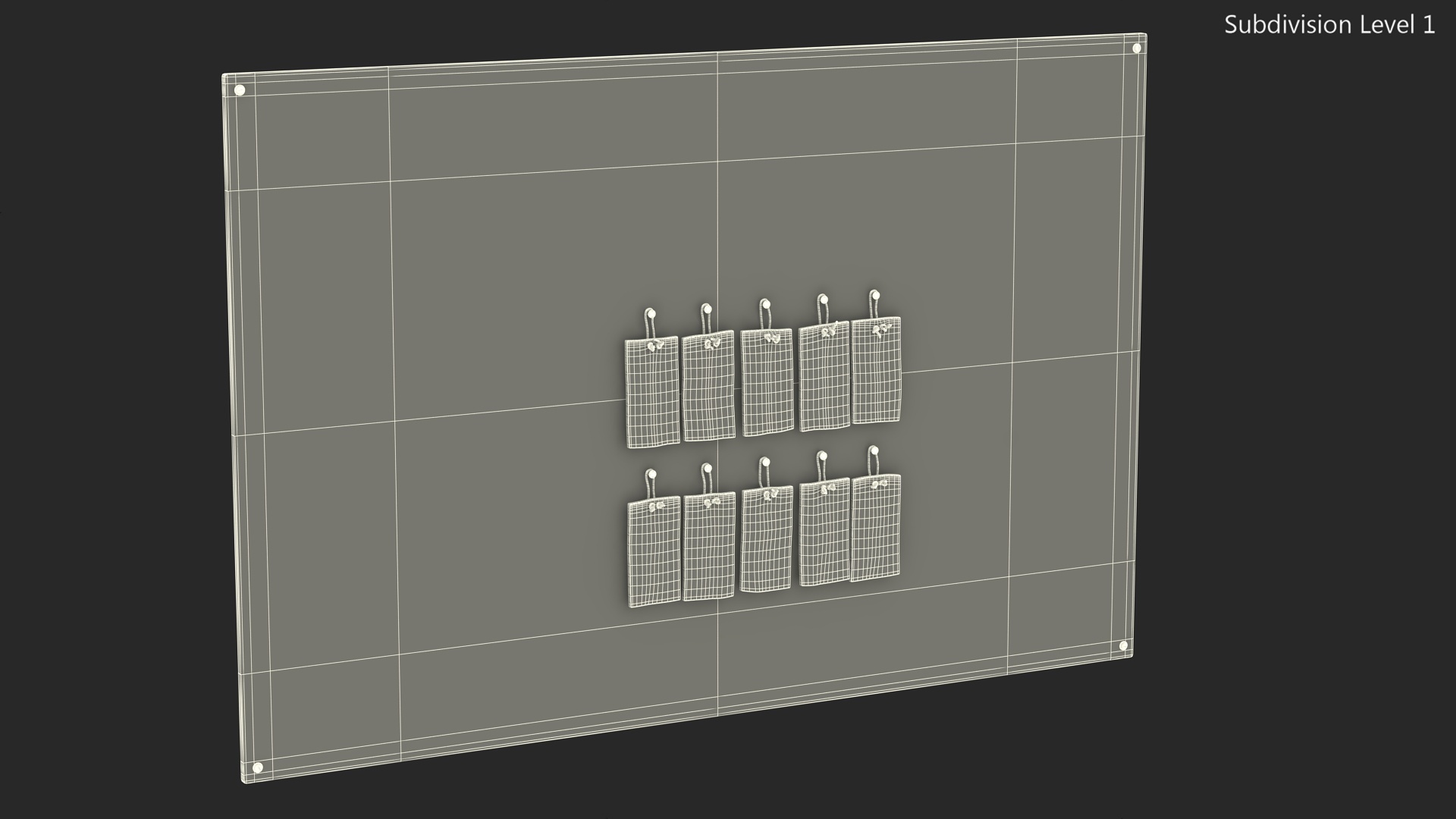 Classic Style Baseball Scoreboard Fur 3D