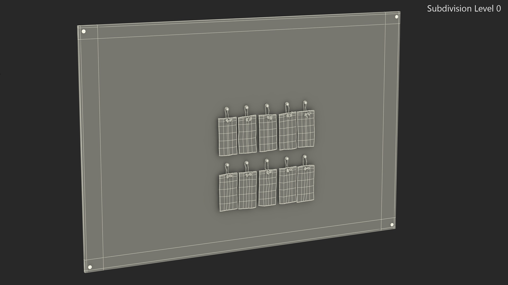 Classic Style Baseball Scoreboard Fur 3D
