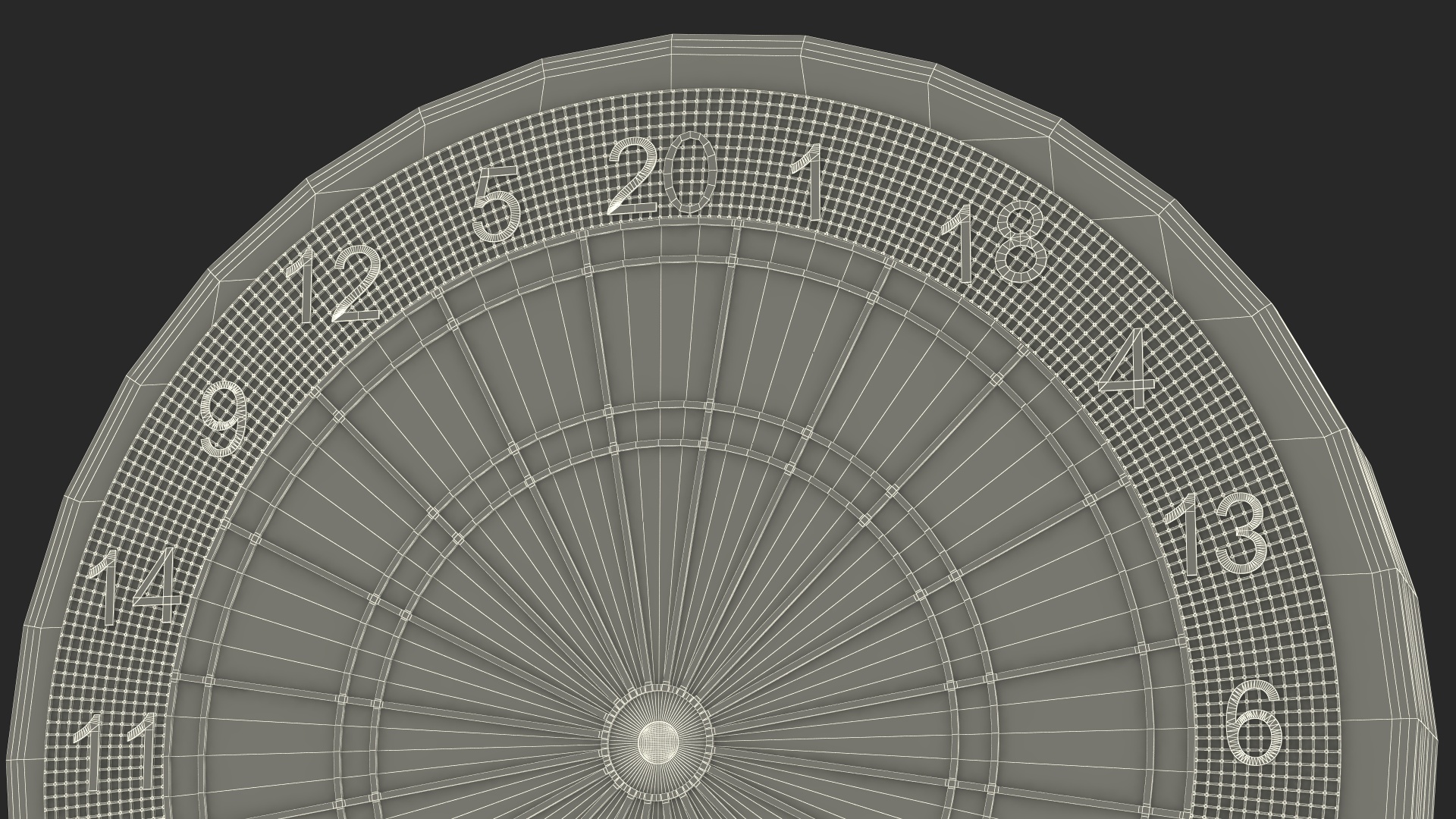 Electronic Dartboard Arachnid 3D model