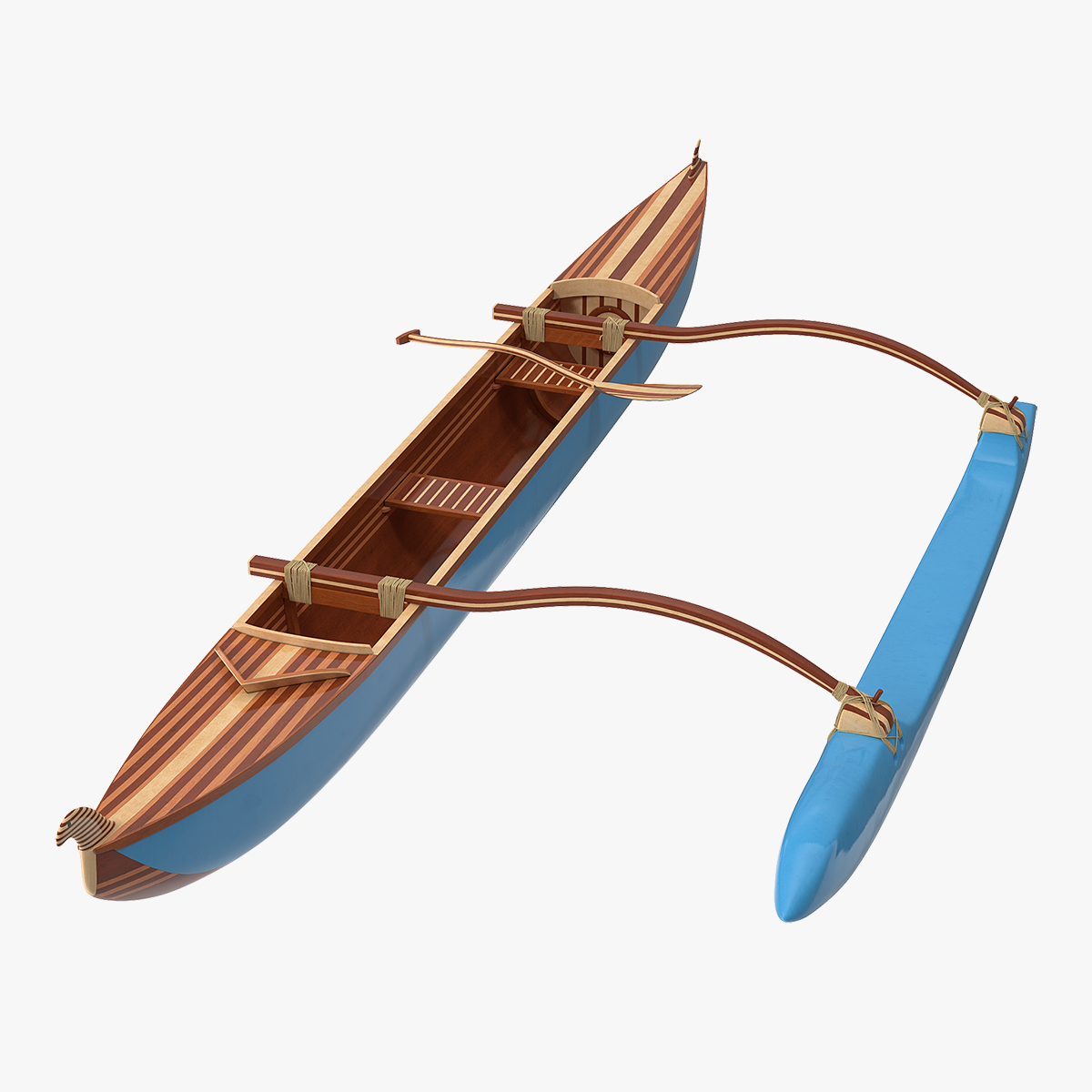 Outrigger Canoe, view 4