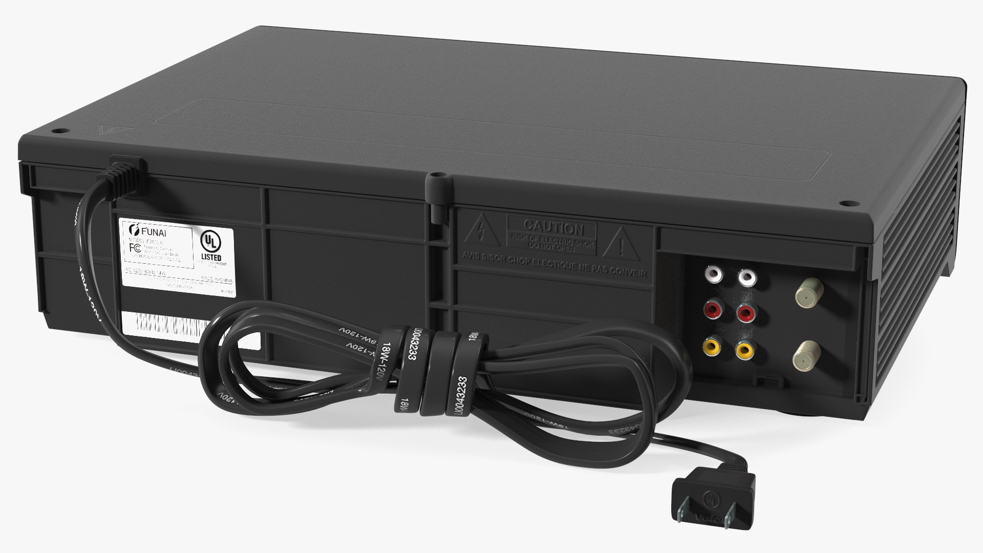 Funai F260LA VHS Player Recorder 3D