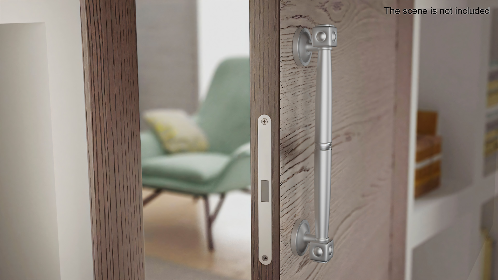 3D Door Handle Designer Metal
