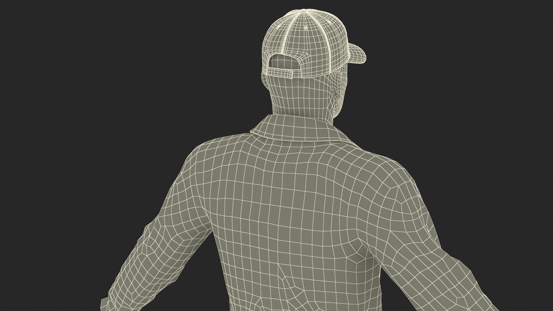 Man in Casual Clothes Fur Rigged 3D