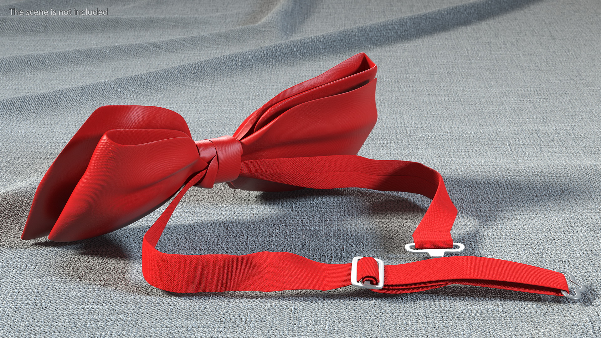 3D Red Bow Tie