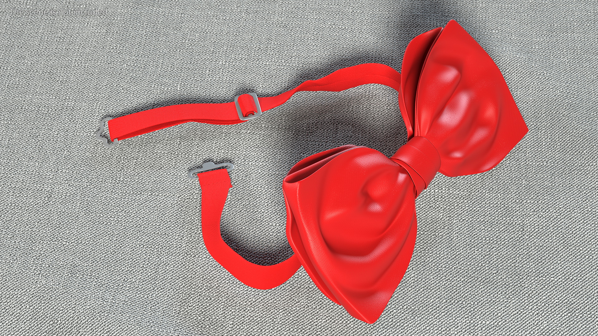 3D Red Bow Tie