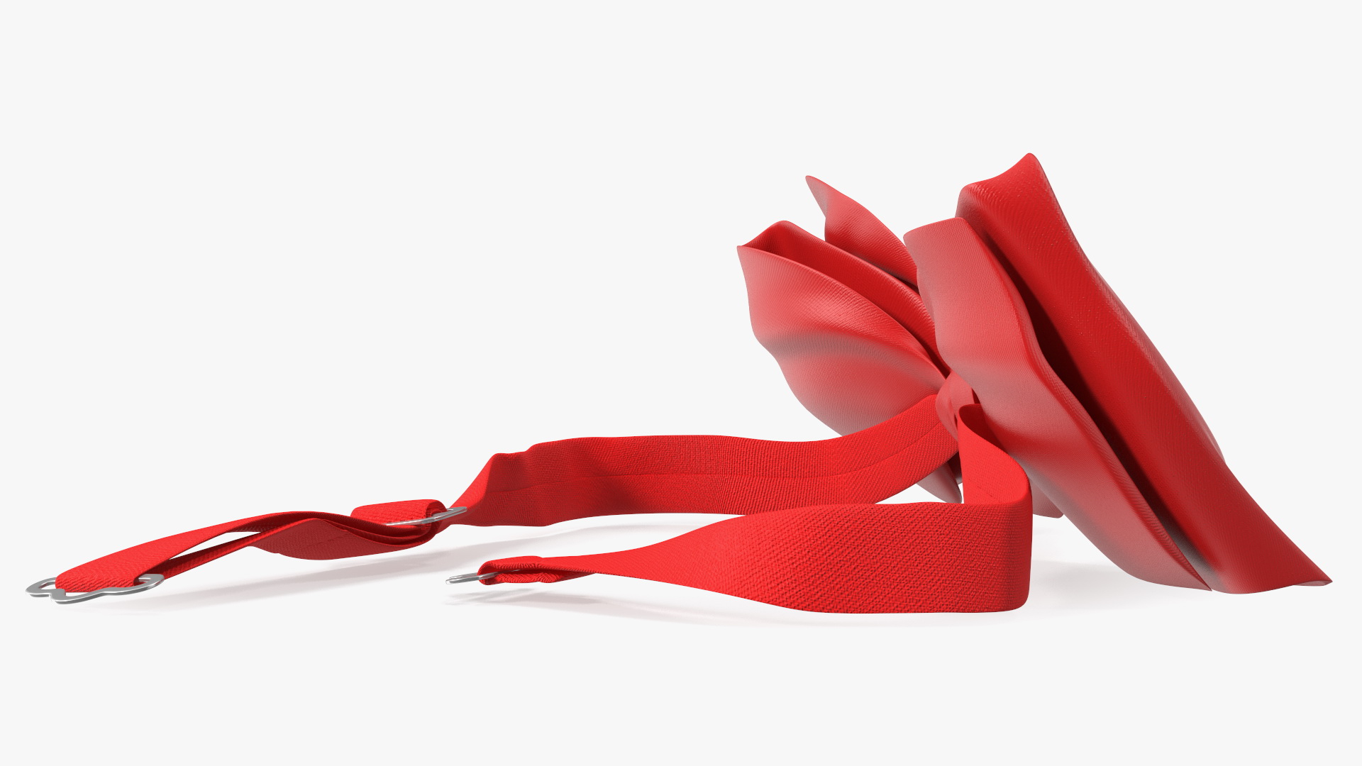 3D Red Bow Tie