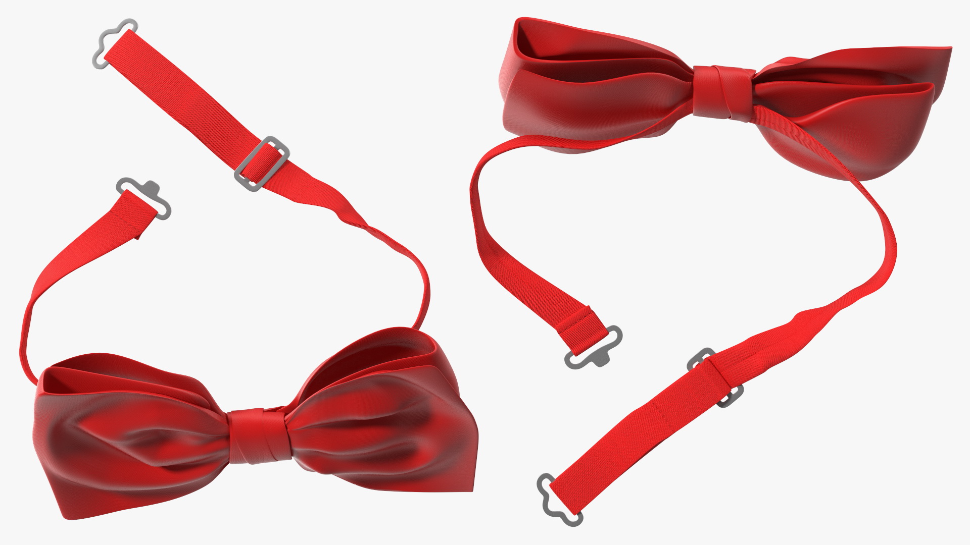 3D Red Bow Tie
