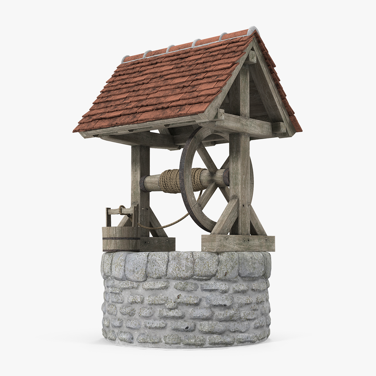Medieval Stone Water Well