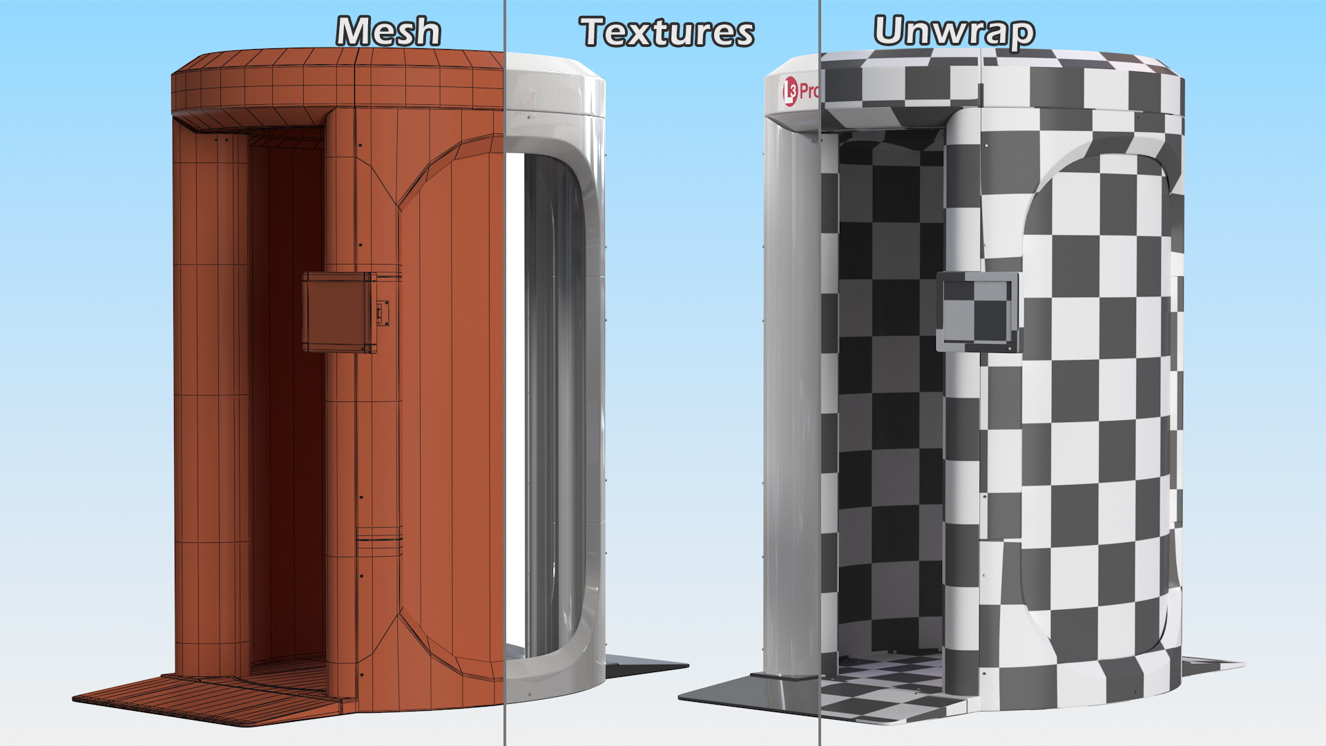 3D ProVision 2 Full Body Security Scanner model