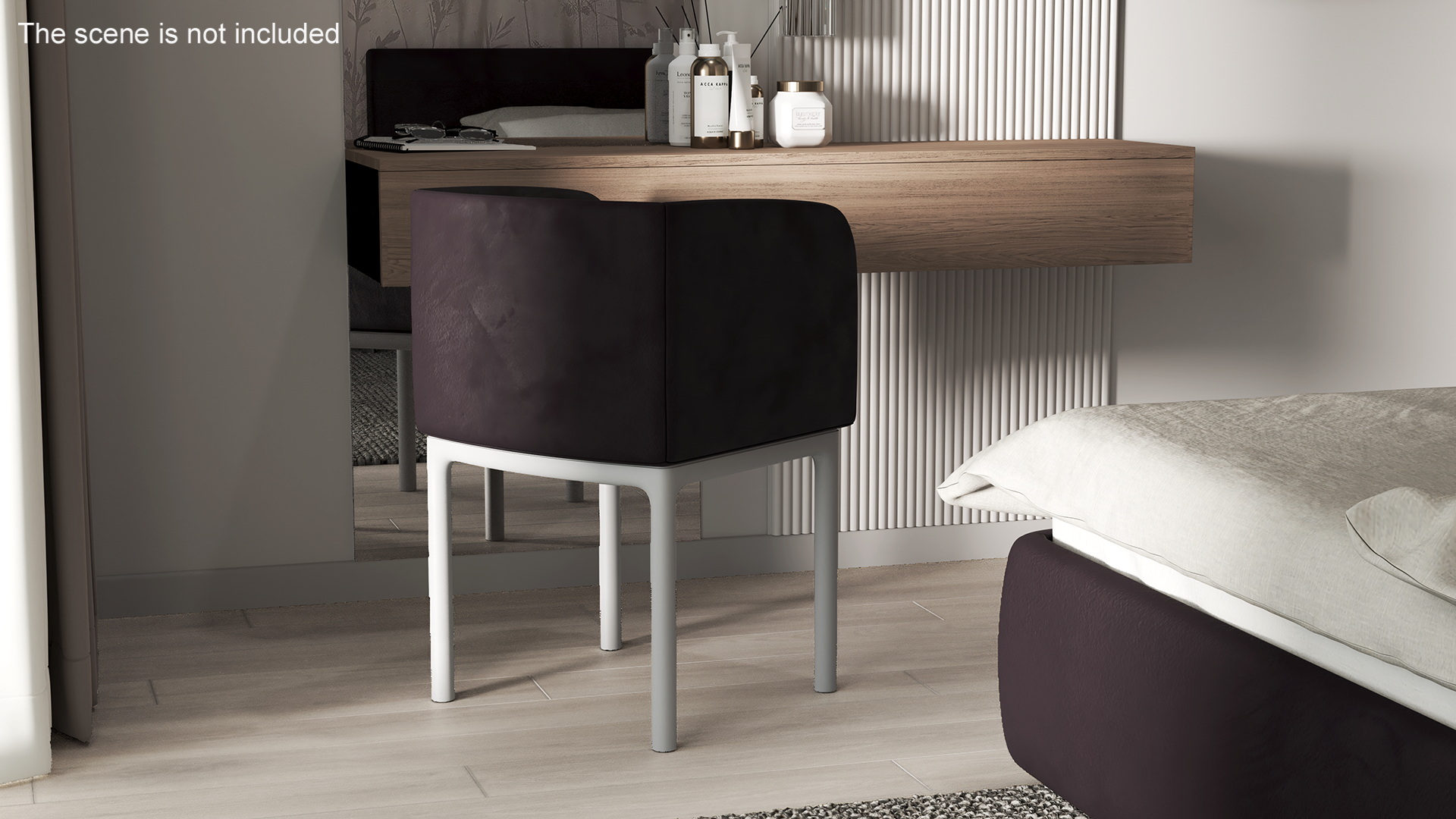 Contemporary Minimalist Furniture Set 3D